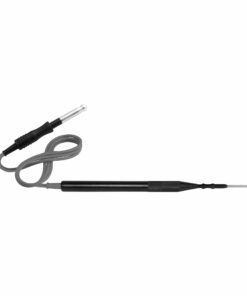 Reusable Needle Handle and Electrodes, Reusable Electrode Handles 3 meter lead 8mm terminal end (E-1-145-1)
