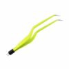 Single-Use Bipolar, Bayonett Forceps, Angle Down, With American Plug, 22 Cm Length, 1.5Mm Tip, Yellow