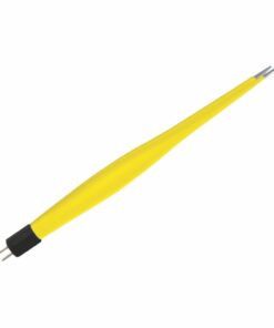 Single-Use Bipolar, Cushing Gursh Forceps, Straight, With American Plug, 17.8 Cm Length, 2.0Mm Tip, Yellow (E-11-4895)