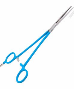 Reusable Monopolar, Wilson Hey Forcep, Straight, Box Joint, 18 Cm Length, With 4.8Mm Male Connector, Blue (E-13-9592)