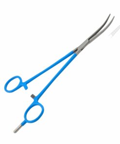 Reusable Monopolar, Wilson Hey Forcep, Curved Box Joint, 18 Cm Length, With 4.8Mm Male Connector, Blue (E-13-9595-C)