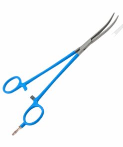 Reusable Monopolar, Wilson Hey Forcep, Curved Box Joint, 18 Cm Length, With 4.0Mm Male Connector, Blue (E-13-9602-C)
