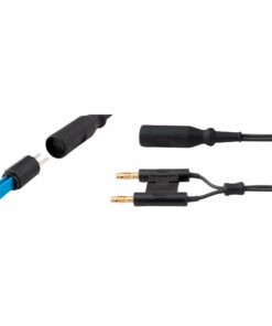 Single-Use Silicone Bipolar Cable For 2-Pin Plug (American Type) Forceps,L 3 M, 4Mm Pin (17-1)