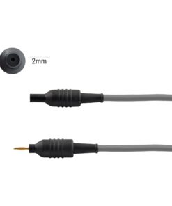 Reusable Monopolar Cable, Grey, 2Mm Pin, Socket 2Mm ,Length 3 Meter (E-17-300)