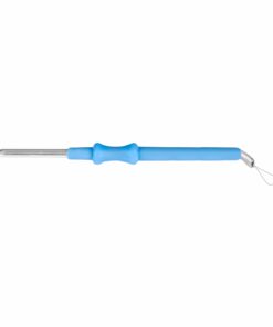 Single-Use Wire Loop Electrode Elongated, 45 Angle, 7Cm, Blue (E-2-130)