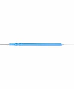 Single-Use Needle Electrode, Straight, 13Cm, Blue (E-2-465)