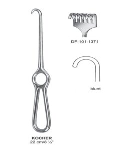 Kocher Retractors,22Cm,Blunt, 5 Prong  (SS-101-1371)