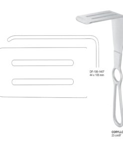 Coryllos Retractors,44X105Mm, 23Cm (SS-106-1407)