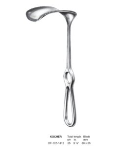 Kocher Retractors 80X55Mm, 25Cm  (SS-107-1412)