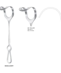 Middeldorph Abdominal Retractors 52X70Mm, 28Cm  (SS-108-1420)