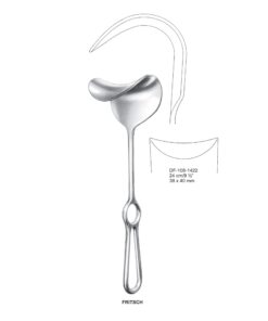 Fritsch Abdominal Retractors 24Cm 38X40Mm (SS-108-1422)