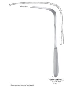 Tubinger Modell Abdominal Retractors 28Cm, Blade 95X20Mm (SS-109-1426)