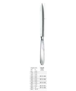Colin Amputation Knives With Hollow Handle, 13Cm  (SS-11-188)