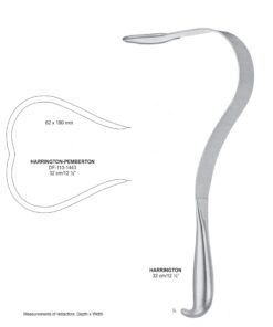 Harrington-Pemberton Retractors,32Cm,62X180Mm  (SS-113-1443)