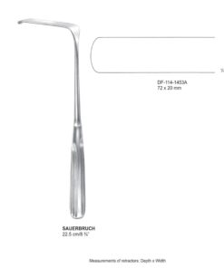 Sauerbruch Retractors,22.5Cm,75X20Mm  (SS-114-1453A)