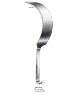 Deaver Retractors 75Mm, 31.5Cm  (SS-116-1462)