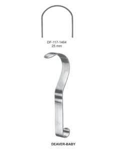 Deaver-Baby Retractors,25Mm  (SS-117-1464)
