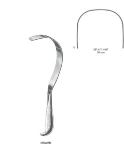 Deaver Retractors,50Mm  (SS-117-1467)