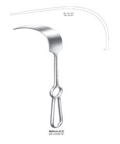 Mikulicz Retractors,25Cm,160X50Mm  (SS-119-1478)