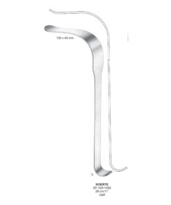Koerte Retractors,Rigid,28Cm,120X45Mm  (SS-120-1482)