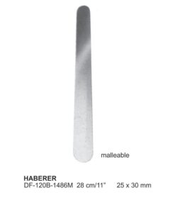 Haberer Spatulas,  28Cm , 25X30Mm  (SS-120B-1486M)