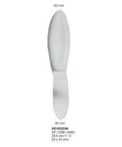 Reverdin Spatulas, 28.5Cm 63X45Mm (SS-120B-1486U)