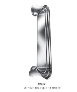Roux Retractors Double End 24X20 & 30X28Mm, Fig.1, 14Cm  (SS-123-1496)