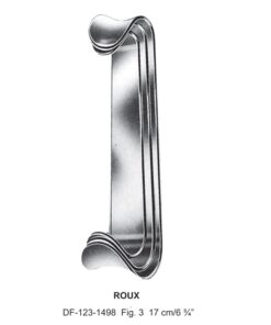 Roux Retractors Double End 35X29 & 38X43Mm, Fig.3, 17Cm  (SS-123-1498)