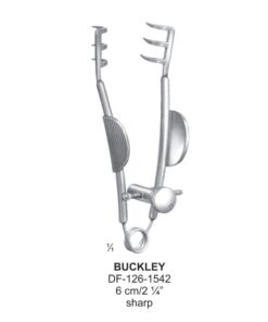 Buckley Retractors,6Cm,Sharp  (SS-126-1542)