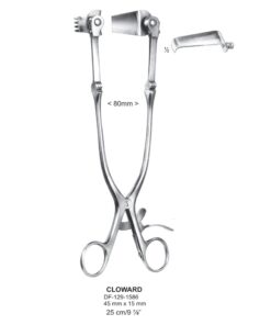 Cloward Retractors Blade Only, 45Mm X 15Mm, Toothed Blade (SS-129-1586)