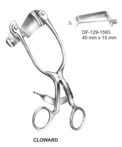 Cloward Retractors Blade Only, 45Mm X 15Mm , Non Toothed Blade (SS-129-1593)