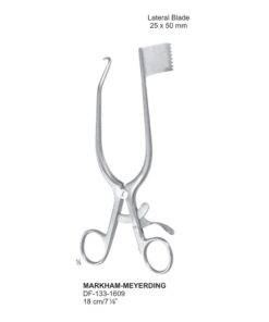 Markham-Meyerding Retractors, 18Cm, Right, Lateral Blade 25X50Mm  (SS-133-1609)