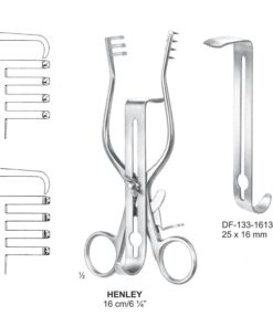 Henley Retractors, 25X16Mm (SS-133-1613B)
