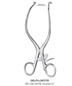Gelpi-Loktite Retractors  With Stopper 14Cm , 100Mm (SS-134-1617D)