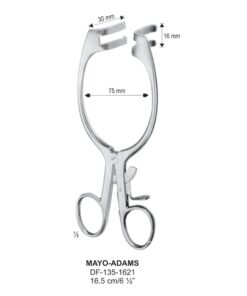 Mayo-Adams Retractors, 16.5Cm, 75Mm Width, 30X16Mm (SS-135-1621)