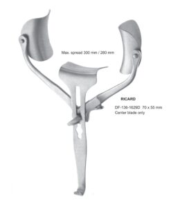 Ricard Retractors 70X55Mm Center Blade Only (SS-136-1629D)