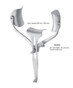 Ricard Retractors 90X80Mm Center Blade Only (SS-136-1629E)