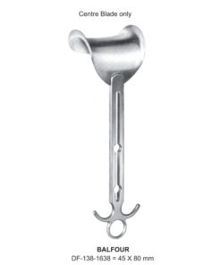 Balfour Retractors 45X80Mm Central Blade Only  (SS-138-1638)