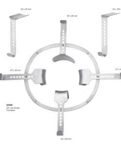 Semm Abdominal Retractors Complete Set (SS-139-1646A)