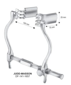 Judd-Masson  Retractors, 100Mm Width, 25X75Mm (SS-141-1657)