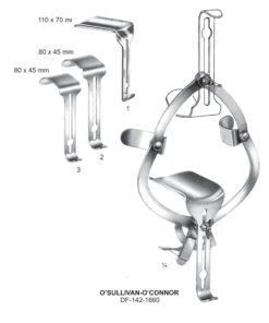 O Sullivan O Connor Retractors, Two Blades 80X45Mm, 110X70Mm  (SS-142-1660)