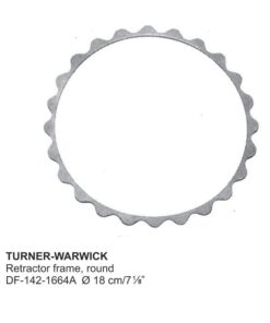 Turner-Warwick Retractors, Round Frame Only 18 Cm Ø (SS-142-1664A)