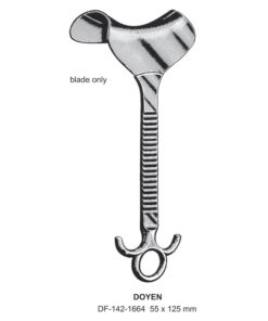 Doyen Retractors, Blade Only, 55X125Mm (SS-142-1664)