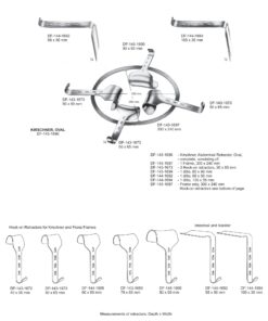 Franz, Hook-On Retractors, 60X85Mm  (SS-144-1689)