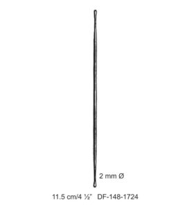 Double Ended Probe Buttoned Ø2Mm, 11.5Cm  (SS-148-1724)