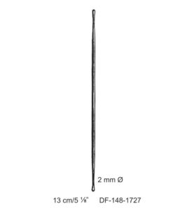 Double Ended Probe Buttoned Ø2Mm, 13Cm  (SS-148-1727)
