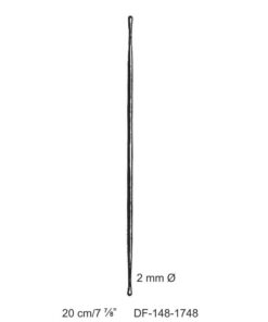 Double Ended Probe Buttoned Ø2Mm, 20Cm  (SS-148-1748)