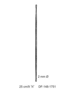 Double Ended Probe Buttoned Ø2Mm, 25Cm  (SS-148-1751)