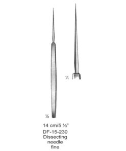 Dissecting Needle Fine, 14Cm  (SS-15-230)