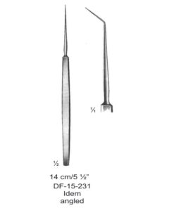 Dissecting  Needle Idem Angled 14Cm  (SS-15-231)